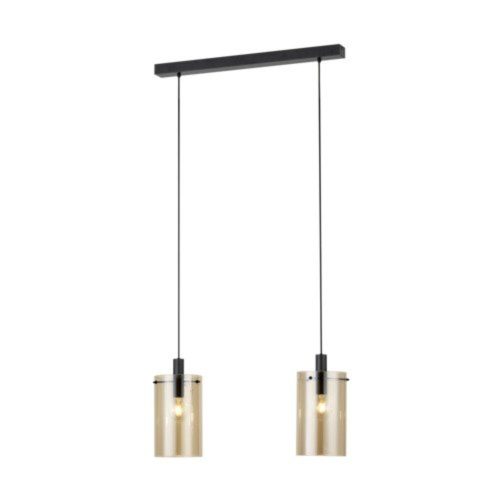 EGLO, 39538, POLVERARA, pendant, E27, 2X40W, IP20, amber