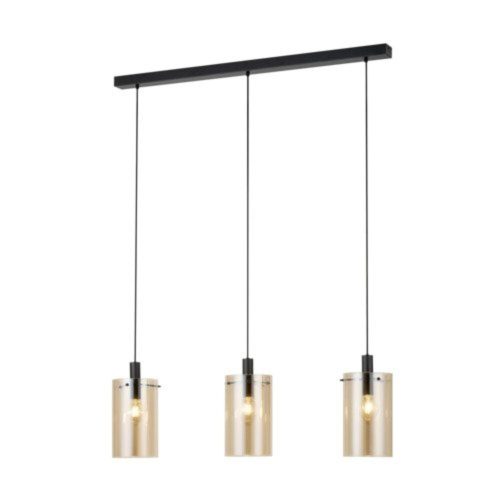 EGLO, 39539, POLVERARA, pendant, E27, 3X40W, IP20, amber