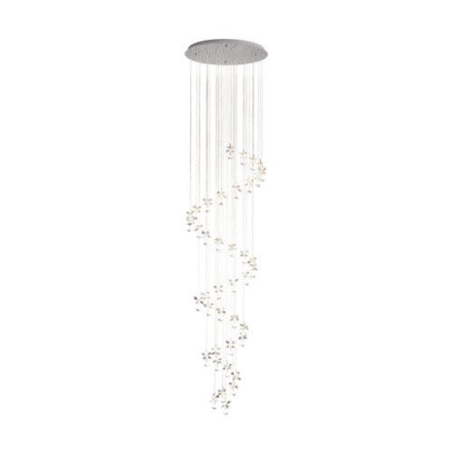 EGLO , 39545 , PIANOPOLI 1 , pendant , 3000 K , LED , 40X1.8W , Dimmable , IP20 , transparent