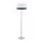 EGLO, 39558, SPALTINI, floor lamp, E27, 1X60W, IP20, white, silver, blue
