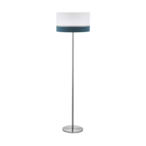 EGLO, 39558, SPALTINI, floor lamp, E27, 1X60W, IP20, white, silver, blue