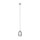 EGLO, 39564, ESTANYS, pendant, E27, 1X60W, IP20, black-transparent