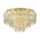 EGLO, 39611, CALMEILLES, ceiling lamp, E14, 10X25W, IP20, transparent