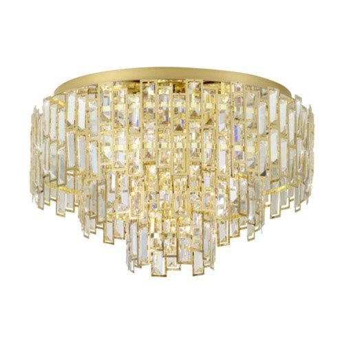 EGLO, 39611, CALMEILLES, ceiling lamp, E14, 10X25W, IP20, transparent