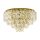 EGLO, 39612, CALMEILLES, ceiling lamp, E14, 10X25W, IP20, transparent