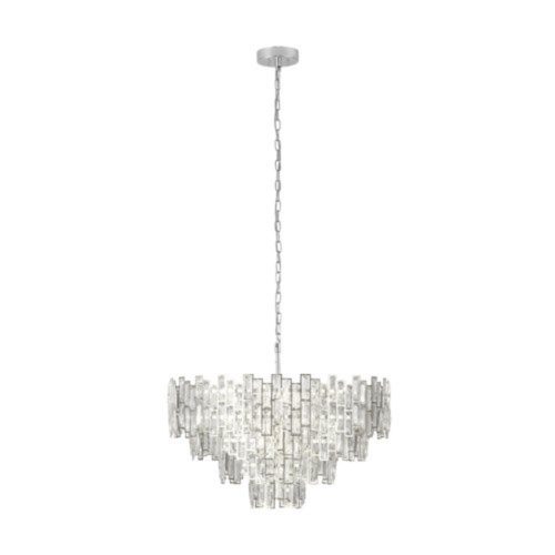 EGLO, 39627, CALMEILLES 1, hanging lamp, E14, 10X25W, IP20, transparent