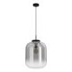 EGLO, 39674, BULCIAGO, pendant, E27, 1X40W, IP20, black-transparent