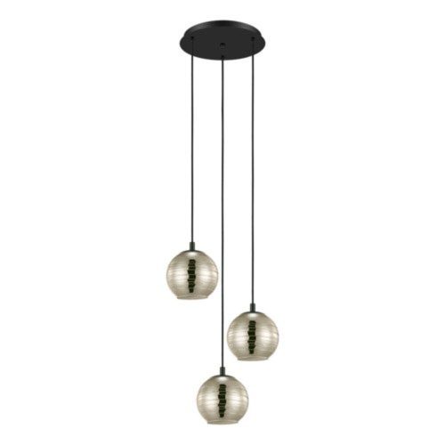 EGLO, 39685, LEMORIETA, pendant, E27, 3X40W, IP20, gold color