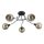 EGLO, 39691, CREPPO, ceiling lamp, E14, 5X40W, IP20, in gold color