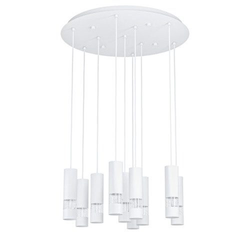 EGLO, 39704, BERNABETA, pendant, GU10, 10X4.6W, IP20, transparent