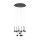 EGLO, 39714, NUCETTO, pendant, 3000 K, LED, 10X4.5W, Dimmable, IP20, transparent
