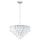 EGLO, 39722, CARVARIO, pendant, E14, 10X40W, IP20, transparent, satin