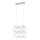 EGLO, 39729, FRONTERA, pendant, 3000 K, LED, 27X0.75W, Dimmable, IP20