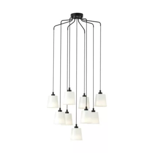 EGLO, 39738, BERNABETTA, pendant, E27, 9X40W, IP20, white