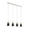EGLO, 39752, AZBARREN, pendant, E27, 4X40W, IP20, grey