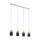 EGLO, 39752, AZBARREN, pendant, E27, 4X40W, IP20, grey