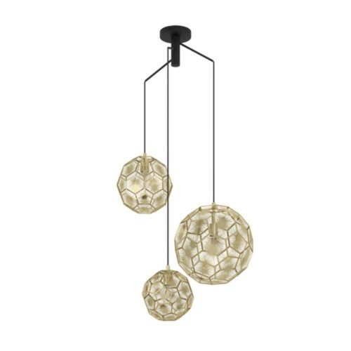 EGLO, 39758, SKOURA, pendant, E27, 3X60W, IP20