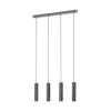 EGLO, 39822, MENTALONA, pendant, GU10, 4X4.5W, IP20, black, white