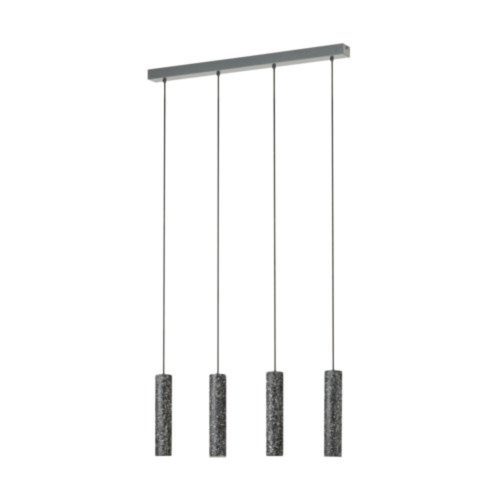 EGLO, 39822, MENTALONA, pendant, GU10, 4X4.5W, IP20, black, white