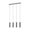 EGLO, 39822, MENTALONA, pendant, GU10, 4X4.5W, IP20, black, white
