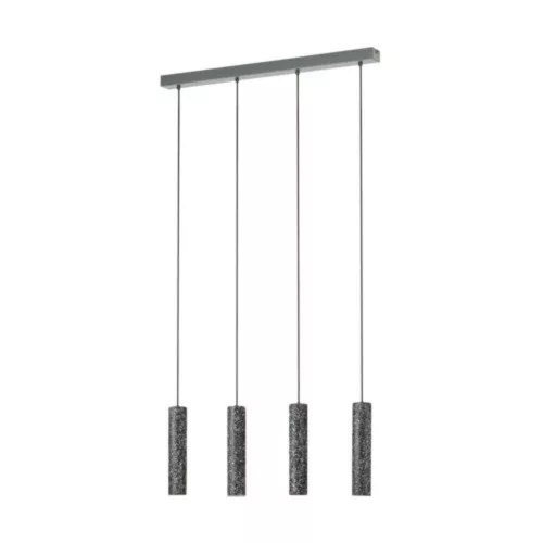 EGLO, 39822, MENTALONA, pendant, GU10, 4X4.5W, IP20, black, white
