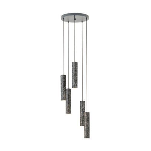 EGLO, 39823, MENTALONA, pendant, GU10, 5X4.5W, IP20, black, white