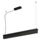 EGLO , 39826 , AUROTONELLO , pendant , 3000 K +4000 K , LED , 1X29W , dimmable , IP20 , black , transparent