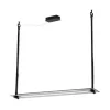 EGLO, 39843, PRAVOMERA, pendant, 2700 K 5000 K, LED, 8X4.5W, Dimmable, black-transparent