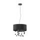 EGLO, 39845, SCHOOL, pendant, E27, 3X16W, IP20, black, transparent
