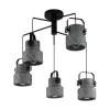 EGLO, 39856, HILCOTT, pendant, E27, 5X40W, galvanized