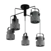 EGLO, 39856, HILCOTT, pendant, E27, 5X40W, galvanized
