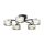 EGLO, 39874, COPILLOS, ceiling lamp, 3000 K, LED, 5X5.4W, Dimmable, IP20, black-transparent