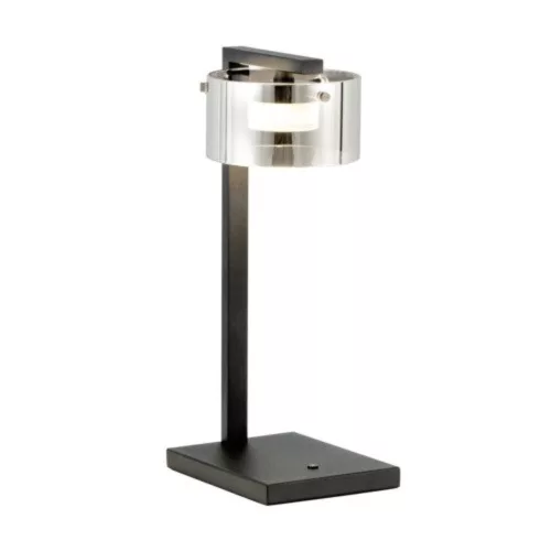 EGLO, 39877, COPILLOS, table lamp, 3000 K, LED, 1X7.2W, Dimmable, IP20, black-transparent
