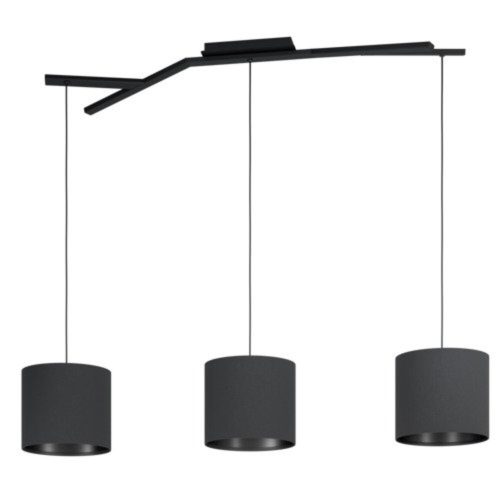 EGLO, 39886, BALNARIO, pendant, E27, 3X40W, IP20, black