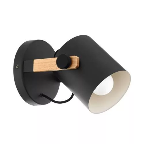 EGLO, 43046, HORNWOOD, pendant lamp, E27, 1X28W, IP20, brown