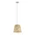EGLO, 43113, KIRKCOLM, pendant, E27, 1X60W, IP20, natural