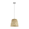EGLO, 43113, KIRKCOLM, pendant, E27, 1X60W, IP20, natural