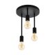 EGLO, 43126, WILMCOTE, ceiling lamp, E27, 3X60W, IP20