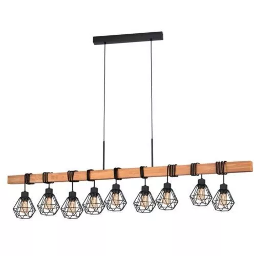 EGLO , 43134 , TOWNSHEND 5 , pendant , E27 , 9X60W , IP20