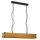 EGLO, 43159, HARBOROUGH, pendant, E27, 4X40W, IP20, brown