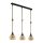 EGLO, 43192, RAMPSIDE, pendant, E27, 3X28W, IP20, amber