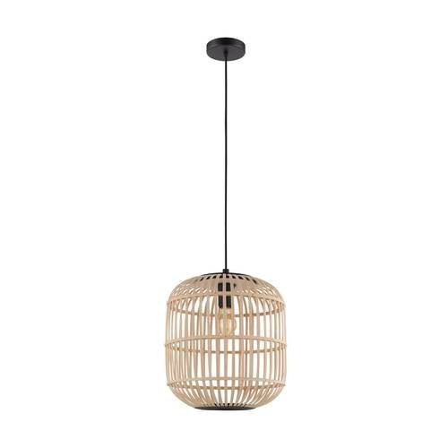 EGLO, 43216, BORDESLEY, pendant, E27, 1X28W, IP20, natural