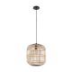 EGLO, 43216, BORDESLEY, pendant, E27, 1X28W, IP20, natural