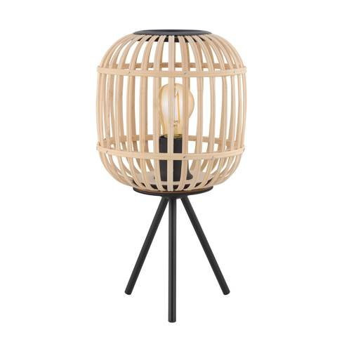 EGLO, 43218, BORDESLEY, table lamp, E27, 1X28W, IP20, natural