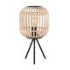 EGLO, 43218, BORDESLEY, table lamp, E27, 1X28W, IP20, natural