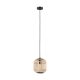 EGLO, 43231, BORDESLEY, pendant, E27, 1X28W, IP20, natural