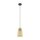 EGLO, 43252, CLAVERDON, pendant, E27, 1X40W, IP20, natural