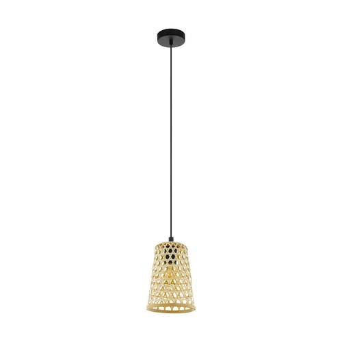 EGLO, 43252, CLAVERDON, pendant, E27, 1X40W, IP20, natural