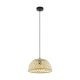 EGLO, 43253, CLAVERDON, pendant, E27, 1X40W, IP20, natural