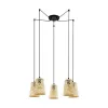 EGLO , 43255 , CLAVERDON , pendant , E27 , 5X40W , IP20 , natural